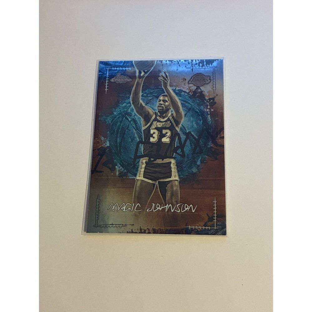 2025-26 Topps Chrome Cactus Jack Magic Johnson La Flame Legends LFL-4